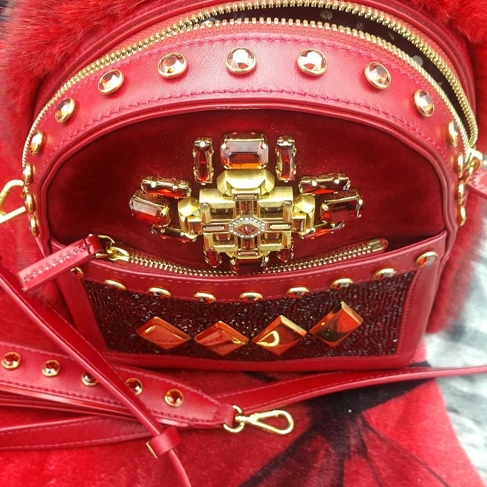 MCM special Edition Ruby Jubilee backpack